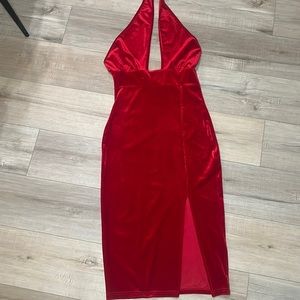Red sexy dress